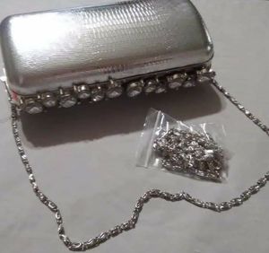 Nwt evening bag with 2 sizes of chain straps
